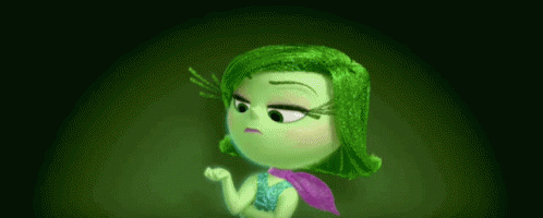 Disgust Inside Out Sassy Eye Roll GIF