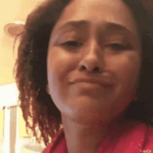 Disgusted Grimace Reaction Woman GIF