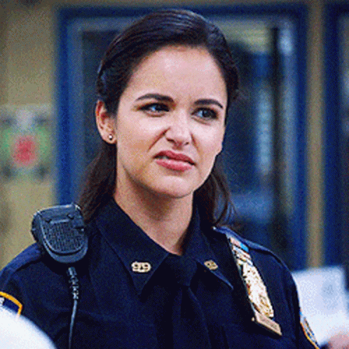 Brooklyn Nine Nine Amy Santiago Disgusting GIF