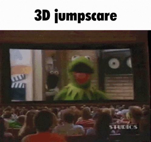 Disney 3d Jumpscare Meme GIF
