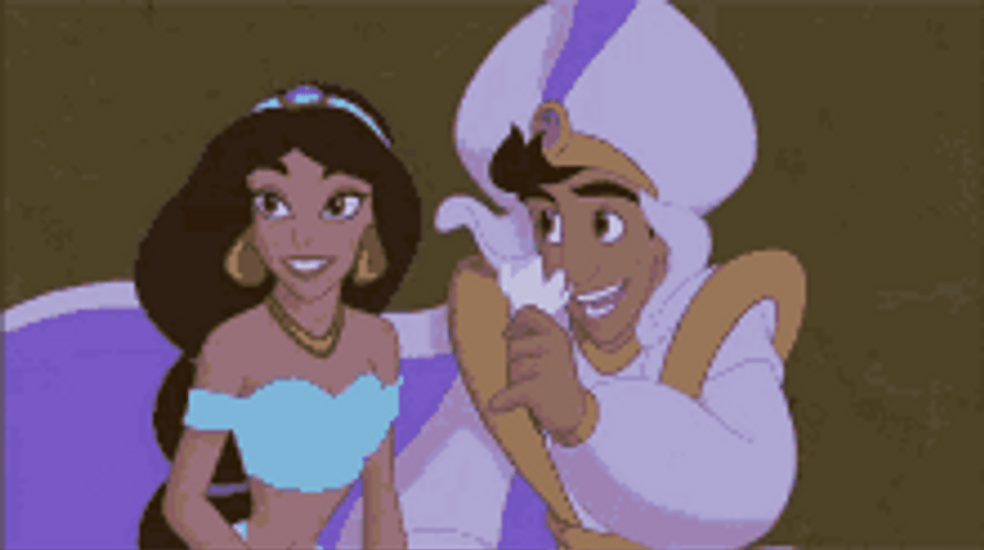Disney Aladdin & Jasmine GIF