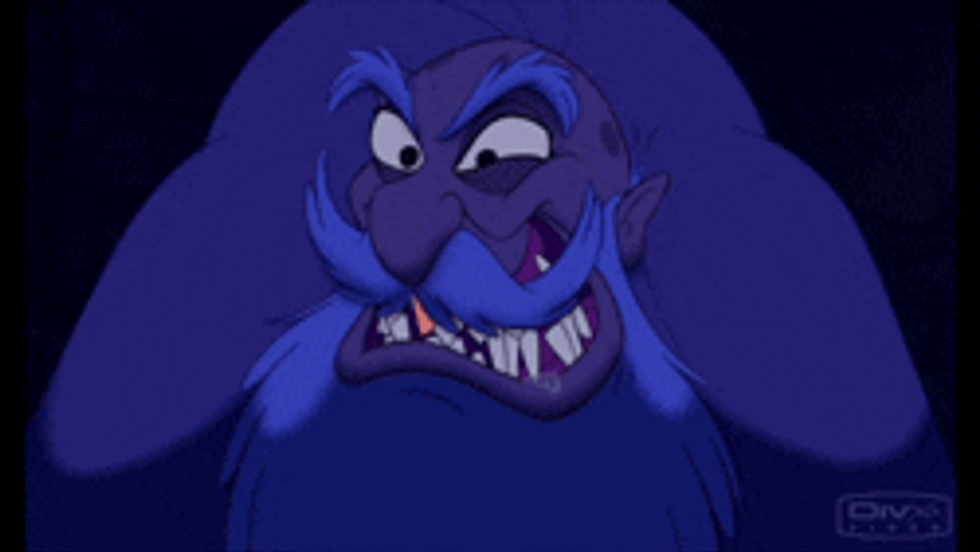 Disney Aladdin Old Man Jafar British Teeth GIF
