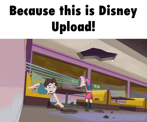 Disney Boy and Girl in Diner