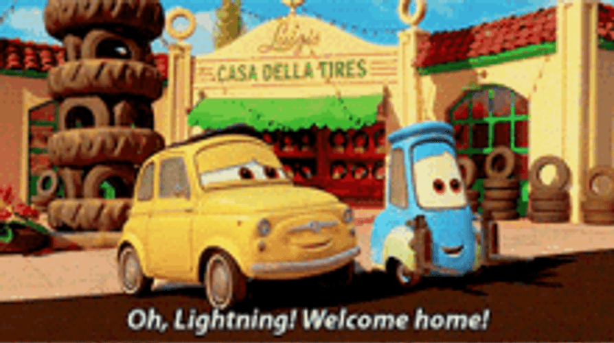 Disney Cars Welcome Home Its Free Real Estate GIF