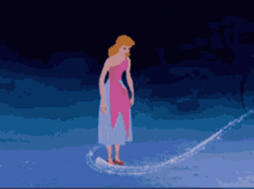 Disney Cinderella Pixel Art