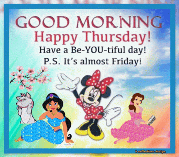 Disney Good Morning Thursday Funny GIF