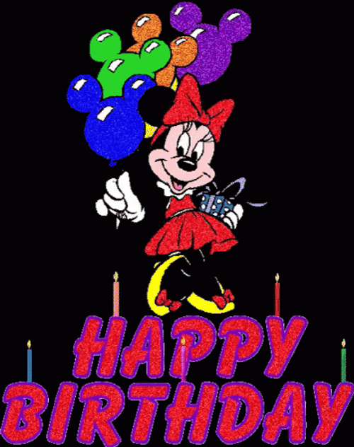 Disney Happy Birthday 394 X 498 Gif GIF