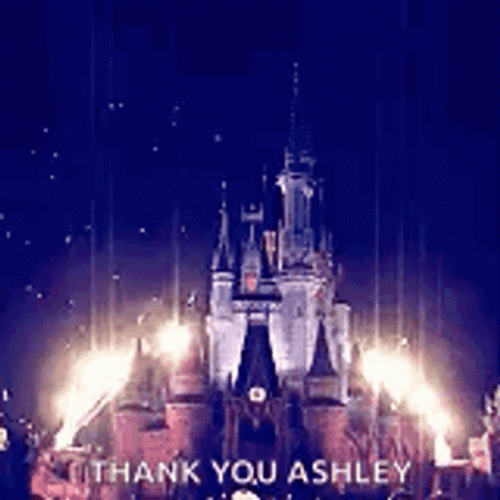 Disney Happy Birthday Fireworks GIF
