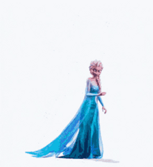 Disney Happy Birthday Greeting Elsa Frozen Movie GIF