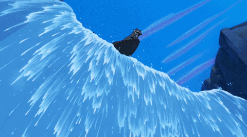 Disney Princess Pocahontas Exploring With Animals GIF