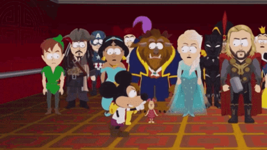 Disney South Park Meeting GIF