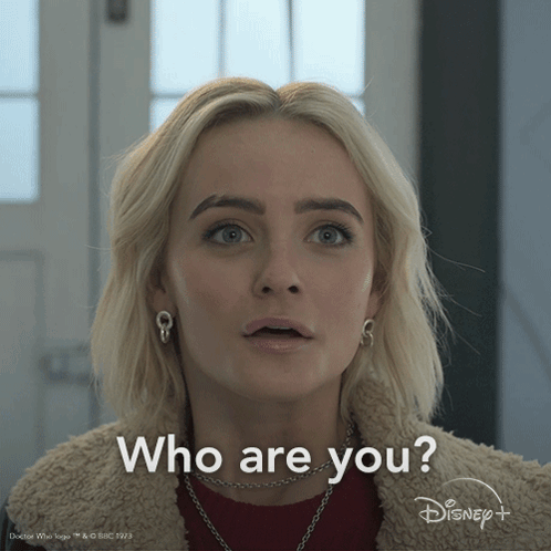 Disney Woman Asking Who Are You