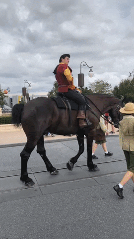 Disney World Characters Parade GIF