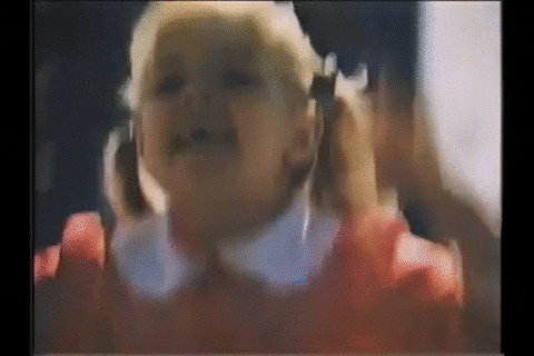 Disney World Vintage Kid Hugging Mickey Mouse GIF