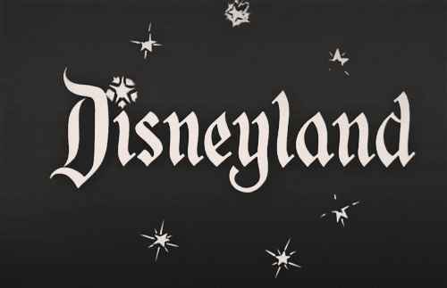 Disneyland Gleaming Logo GIF