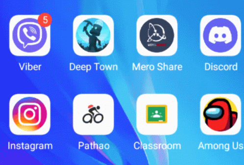 Displaying Instagram App GIF