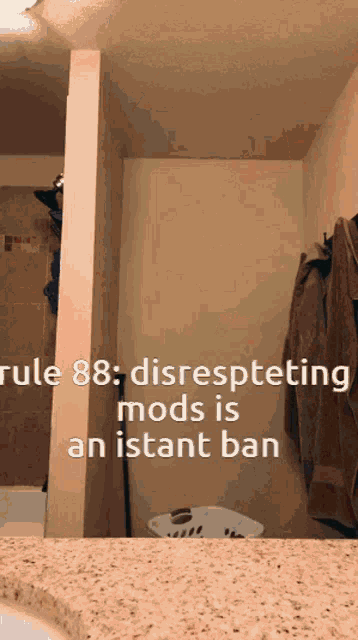 Disrespecting Mods Instant Ban GIF