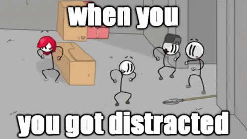 Distracted Mind Got Me Dancing GIF