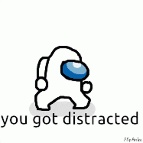 Distraction Dance Among Us White GIF