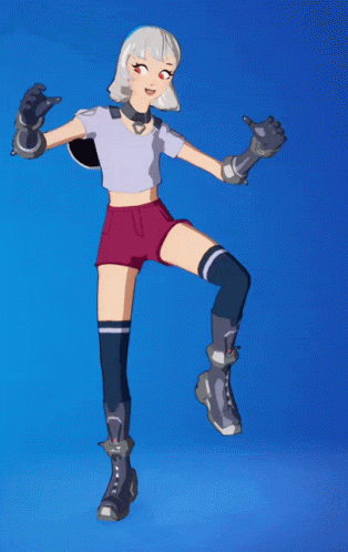 Distraction Dance Fortnite Lexa GIF