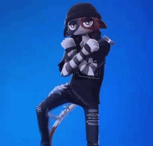 Distraction Dance Fortnite Meow Skulls GIF