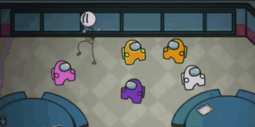 Distraction Dance Henry Stickmin In Among Us GIF