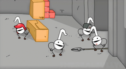 Distraction Dance Otamatone With Arms And Feet GIF