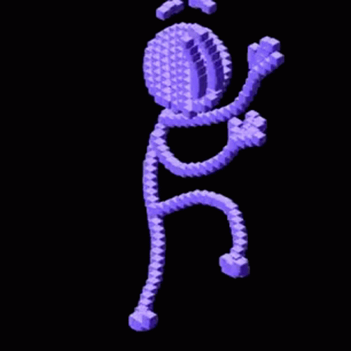 Distraction Dance Purple Henry Stickmin GIF