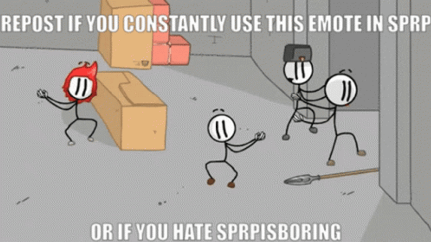 Distraction Dance Stick Men GIF