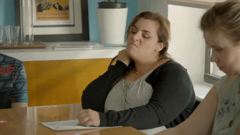 Distressed Student Pulling Hair Out GIF