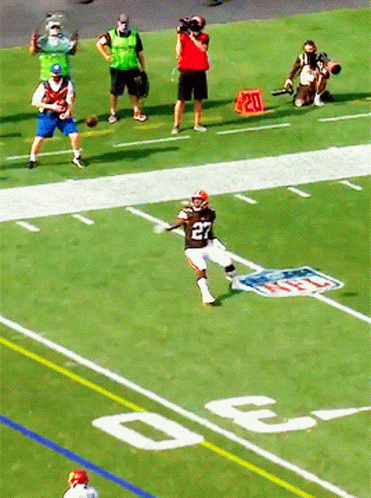 Dive To Catch Football GIF