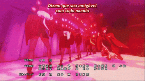 Dizem Que Sou Amigável Com Todo Mundo Is Displayed On A Purple Background GIF