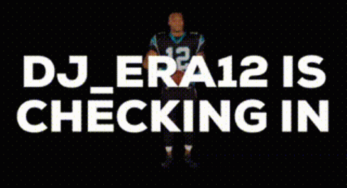 DJ Era12 Checking In With Football Player