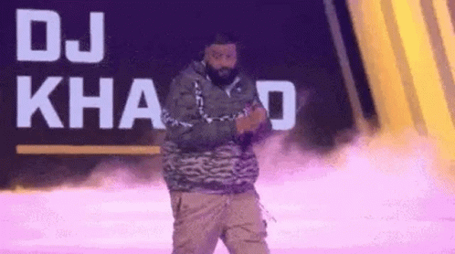 Dj Khaled Dancing Concert Performance GIF