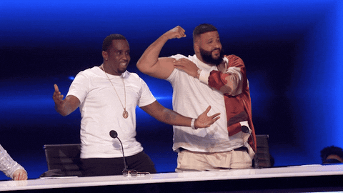 Dj Khaled Dancing Flexing Muscles GIF