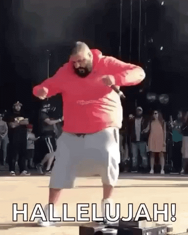 Dj Khaled Dancing Hallelujah Moves GIF