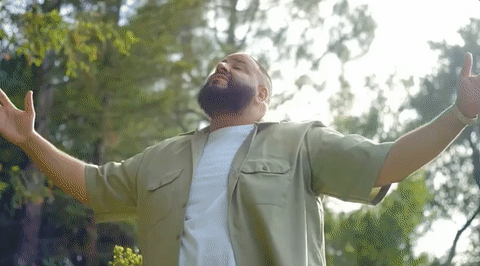Dj Khaled Dancing Nature Meditation GIF