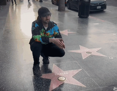 Dj Khaled Hollywood Boulevard GIF