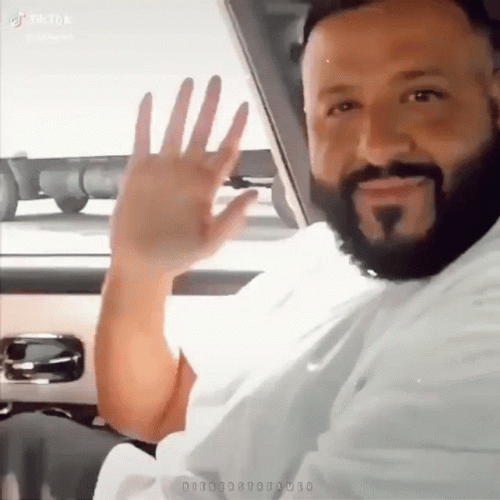 Dj Khaled Riding Plane GIF