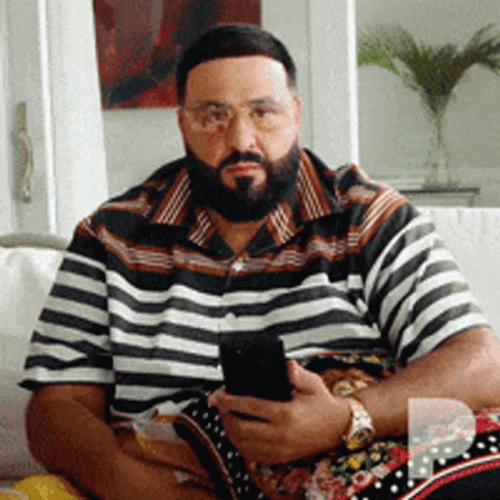 Dj Khaled Standing Up GIF