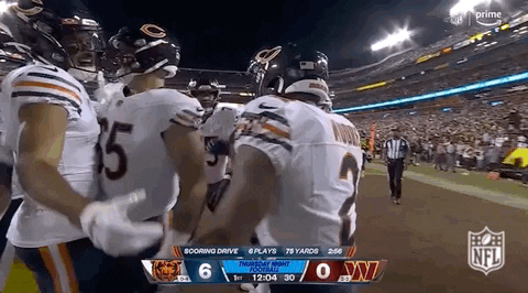 Dj Moore Bears Score GIF