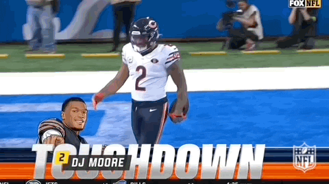 Dj Moore National Football League GIF