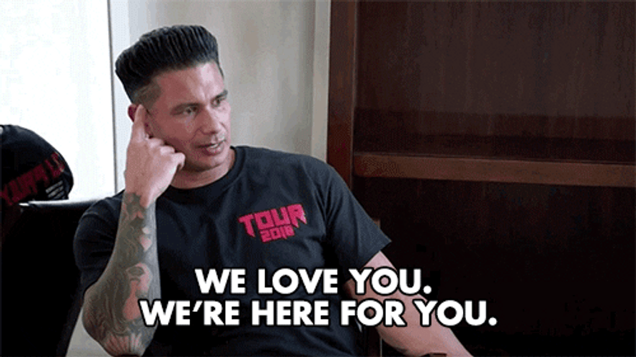 DJ Pauly We Love You Here For You GIF