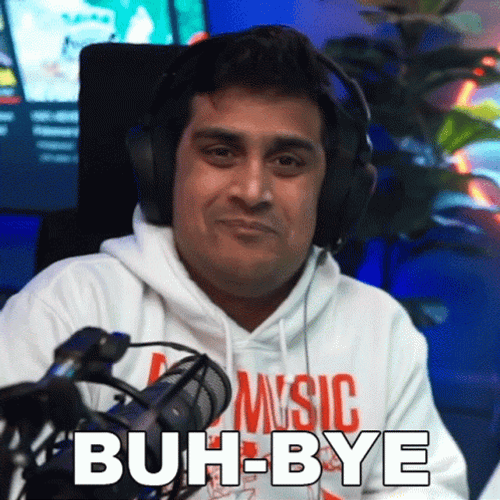 DJ Peace Out Buh Bye GIF
