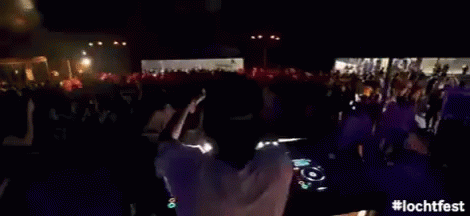 DJ Playing Music at Concert