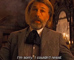 Django Im Sorry I Couldnt Resist GIF
