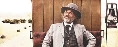 Django Dr. King Schultz Smile GIF