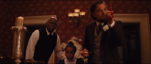 Django Angry Calvin Candie Leonardo Dicaprio GIF