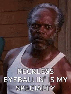 Django Reckless Eyeballin Is My Specialty GIF
