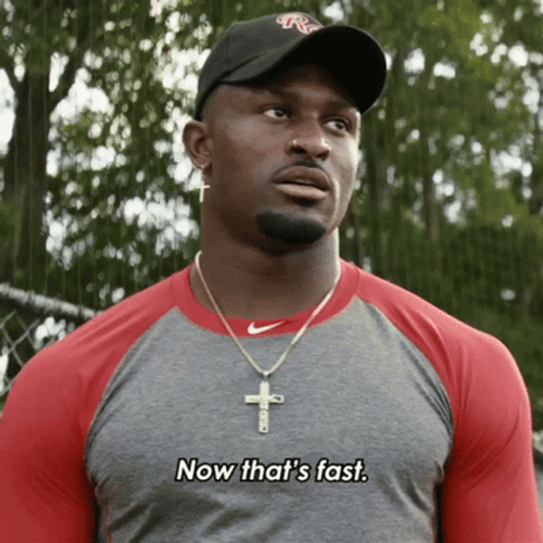 Dk Metcalf Now That's Fast GIF